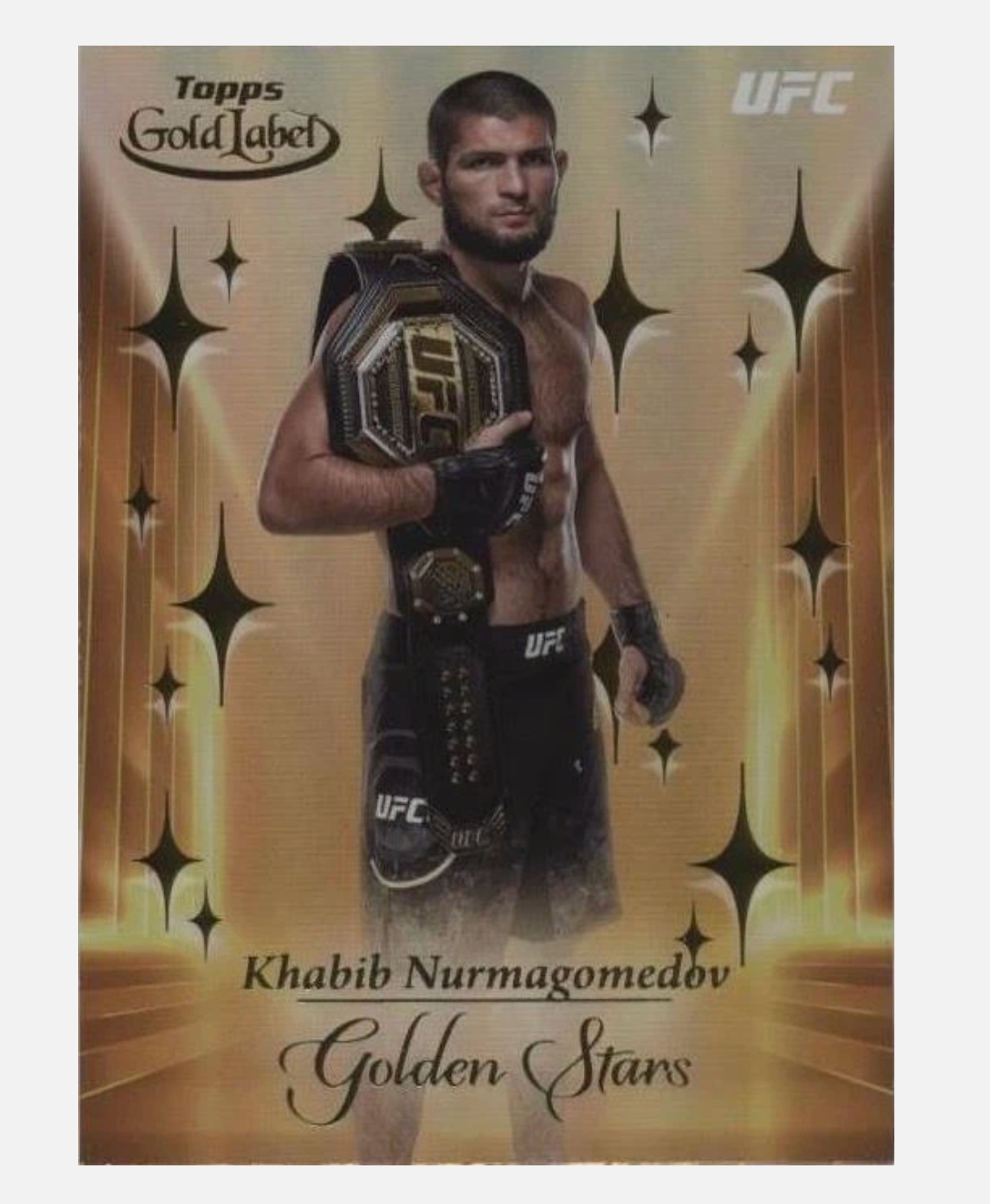 Khabib Nurmagomedov Gold Label Golden Stars Single Pack