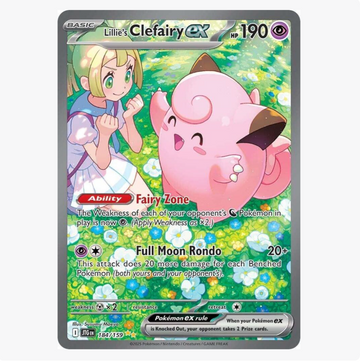 Lillie's Clefairy ex 184/159