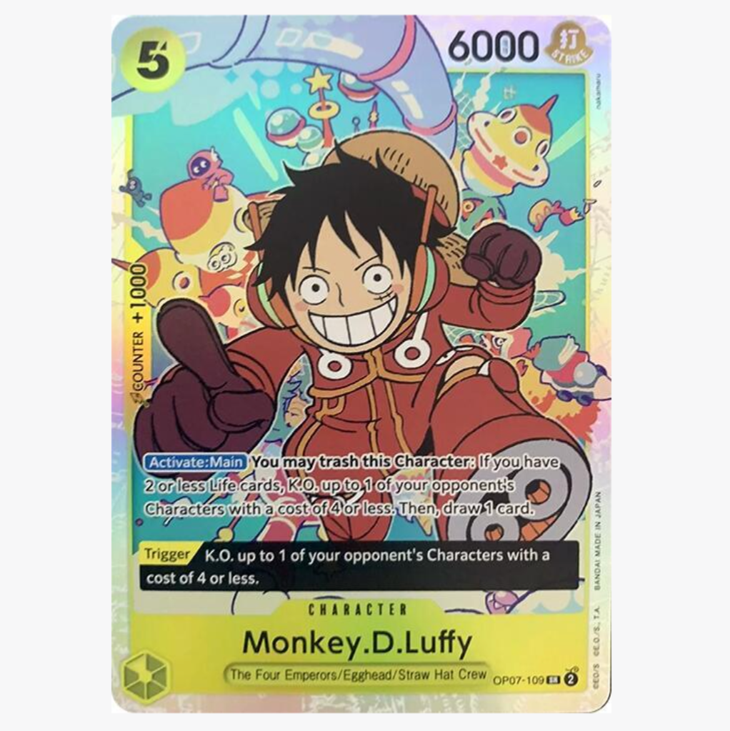 Monkey. D. Luffy OP07-109 Single Pack